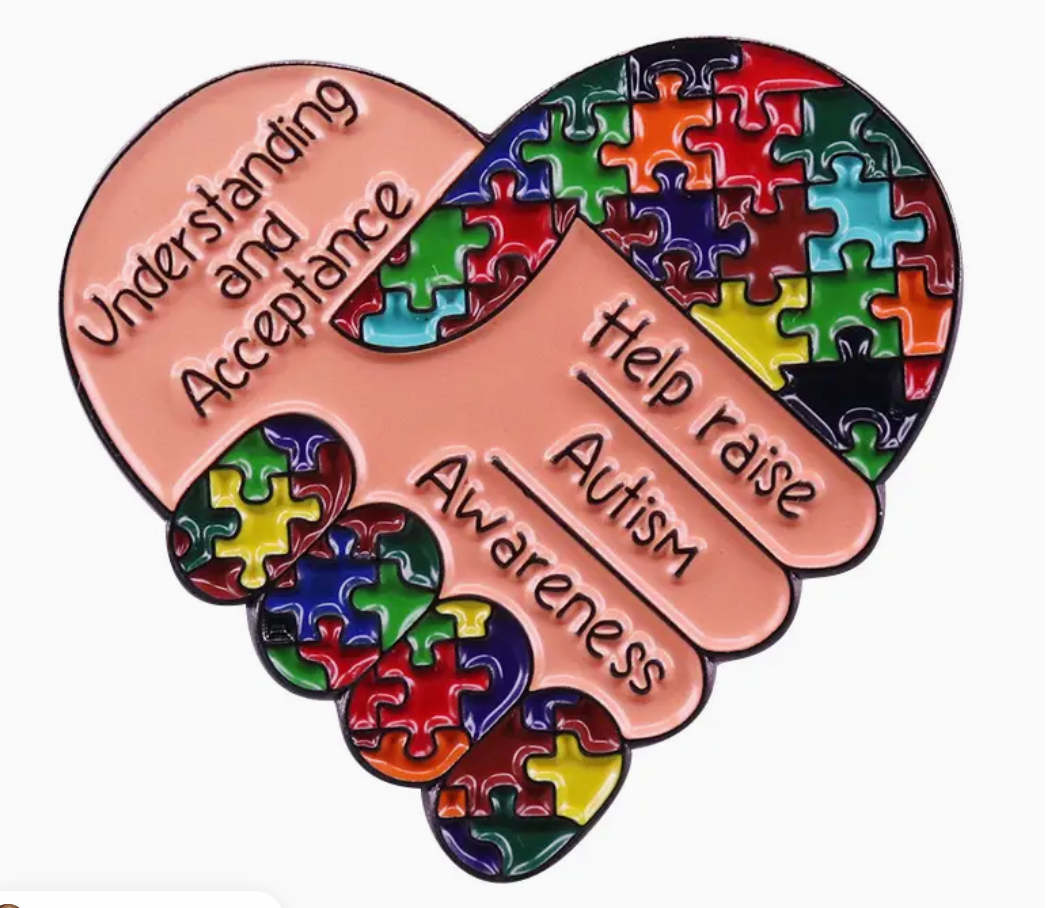 Autism Awareness Pin