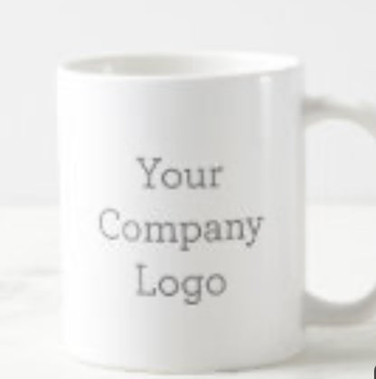 White ceramic mug